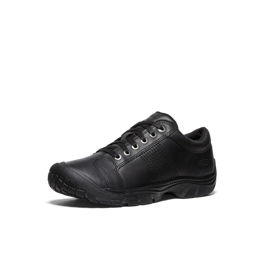 Men's PTC Oxford  |  Black Ergonomic form Heel Support