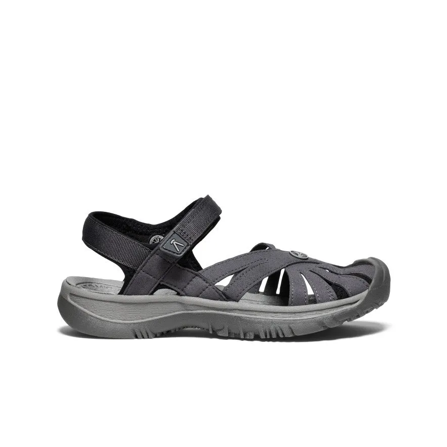 Women's Rose Sandal  |  Magnet/Black Low Profile Sole Daily Performance