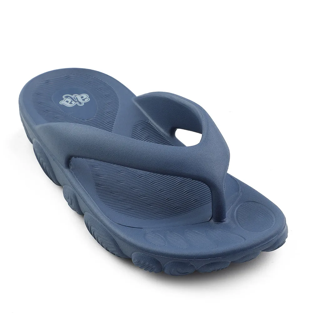 Slip Safe A-HA Blue Casual Slipper For Kids BEACHLIGTK By Liberty