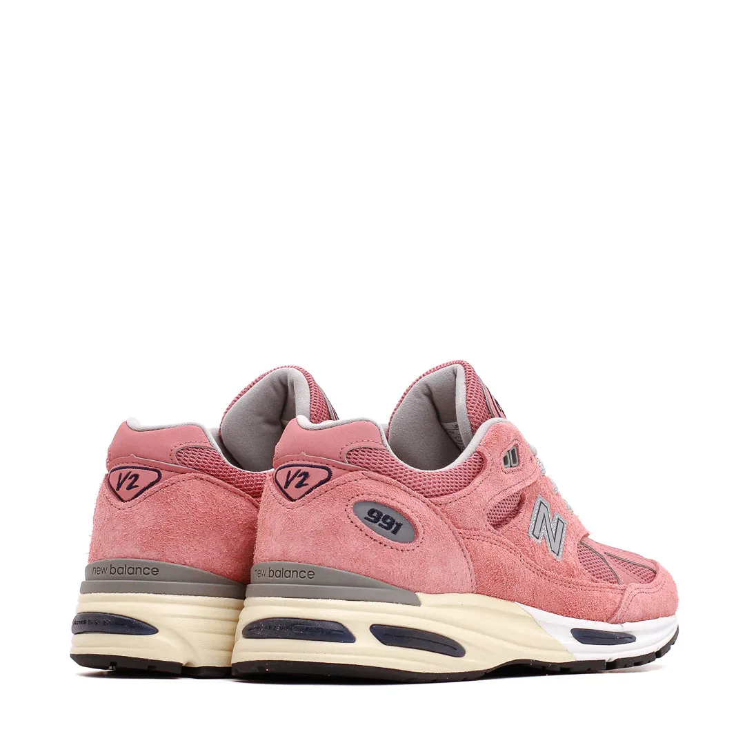 New Balance Unisex 991v2 Made in UK Brandied Apricot U991PK2 All Terrain Urban Walkers Padded