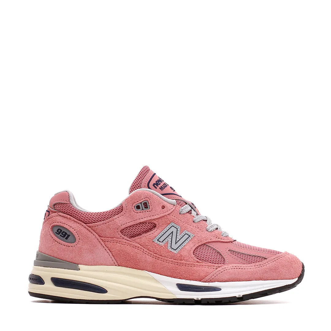 New Balance Unisex 991v2 Made in UK Brandied Apricot U991PK2 Moist Guard All Time