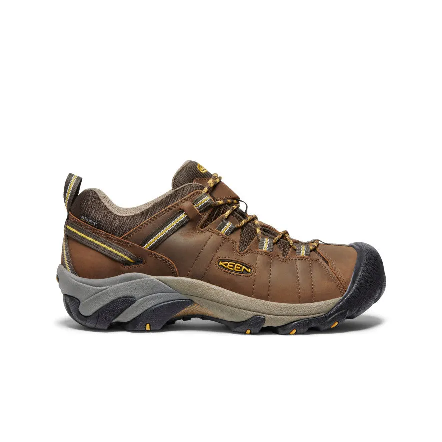 Men's Targhee II Waterproof Wide  |  Cascade Brown/Golden Yellow Silk Feel Cosmic Glow