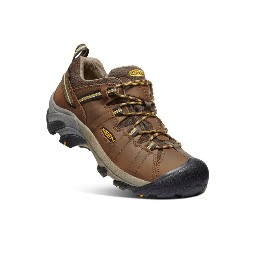 All Terrain Health Focused Men's Targhee II Waterproof Wide  |  Cascade Brown/Golden Yellow