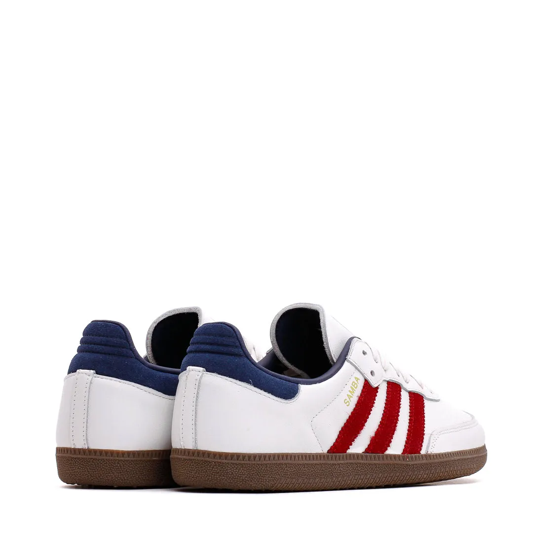 Mom Safe Adidas Men Samba OG White Red Core IH4881