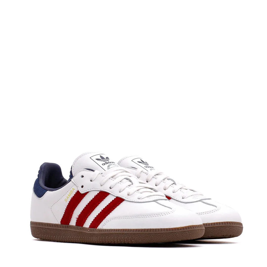 Ultra Light Trail Running Adidas Men Samba OG White Red Core IH4881
