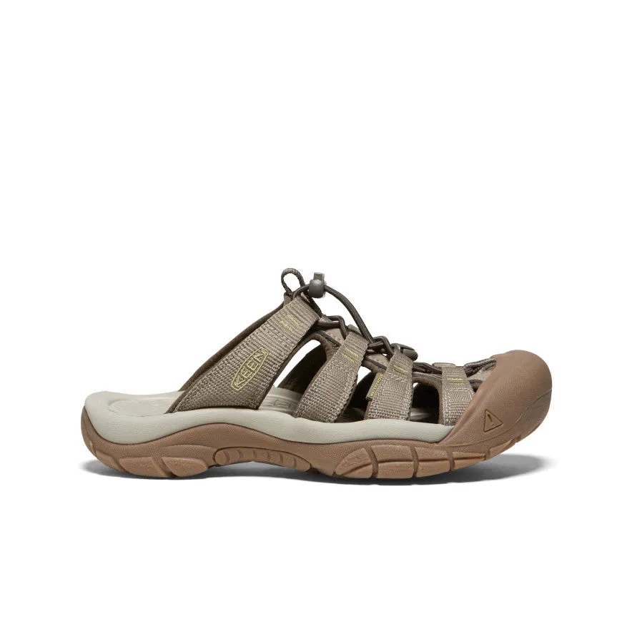 Women's Newport Slide  |  Timberwolf/Tarragon Quick Slip On Square Toe