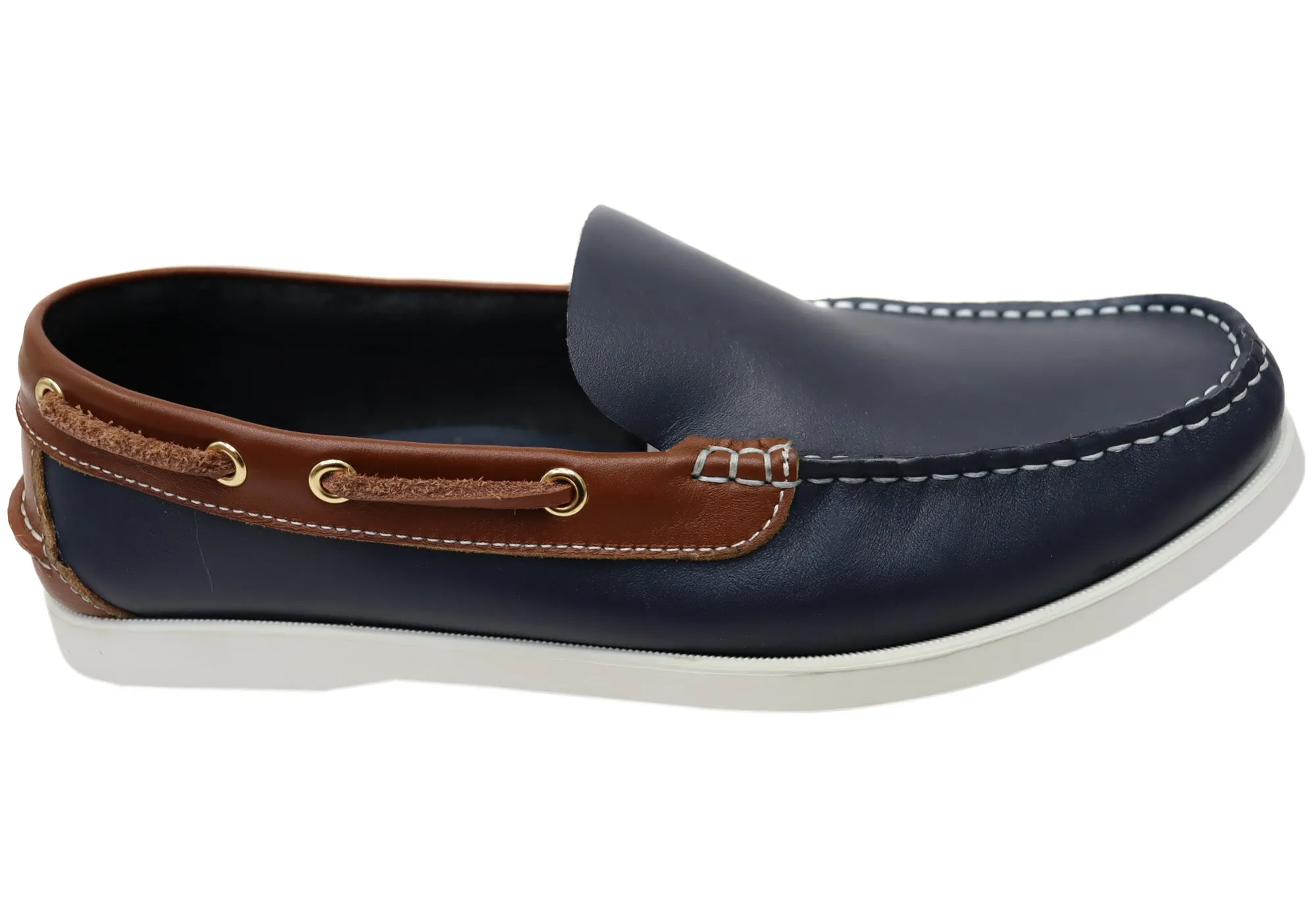 Saint Valentine Mission Mens Comfortable Leather Loafers Shoes Low Effort