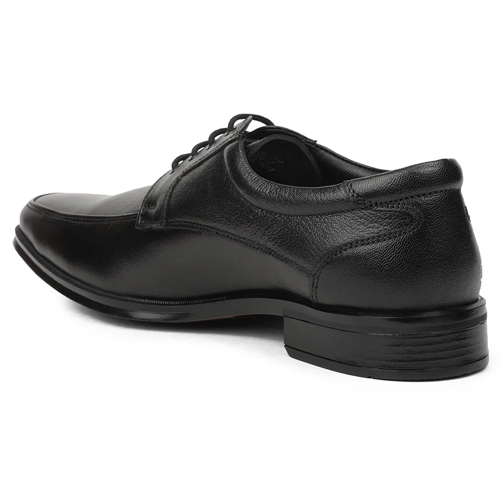 American style Comfort Cushion Healers Black Formal Lacing Derby Shoes For Men UDL-9 By Liberty