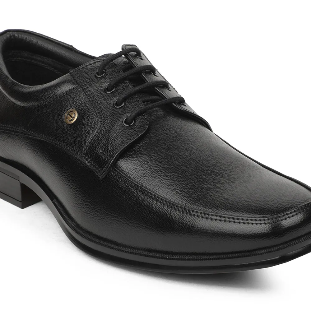 Luxury Resort Healers Black Formal Lacing Derby Shoes For Men UDL-9 By Liberty