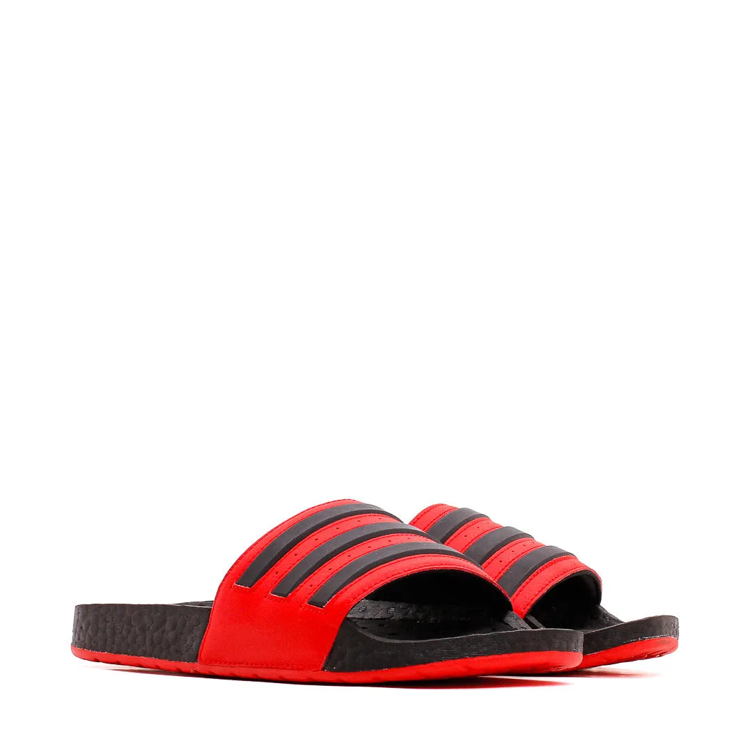 Zip Fast Supportive Core All Ages Adidas Originals Men Adilette Boost Red Black GZ5884
