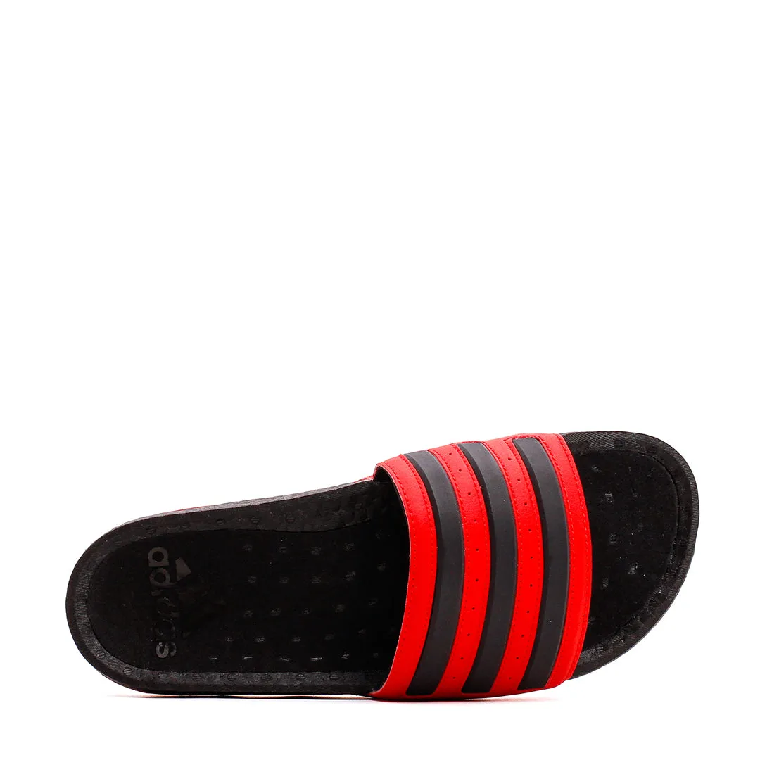 Adidas Originals Men Adilette Boost Red Black GZ5884 Smooth ride Cushioned Base Busy Professionals