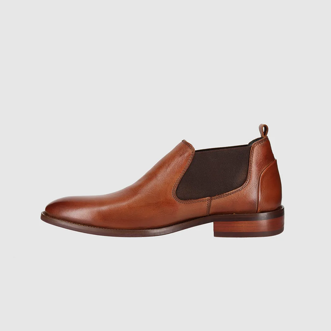 Luis Chelsea Boots Tan Prestige Shade Water Resistant