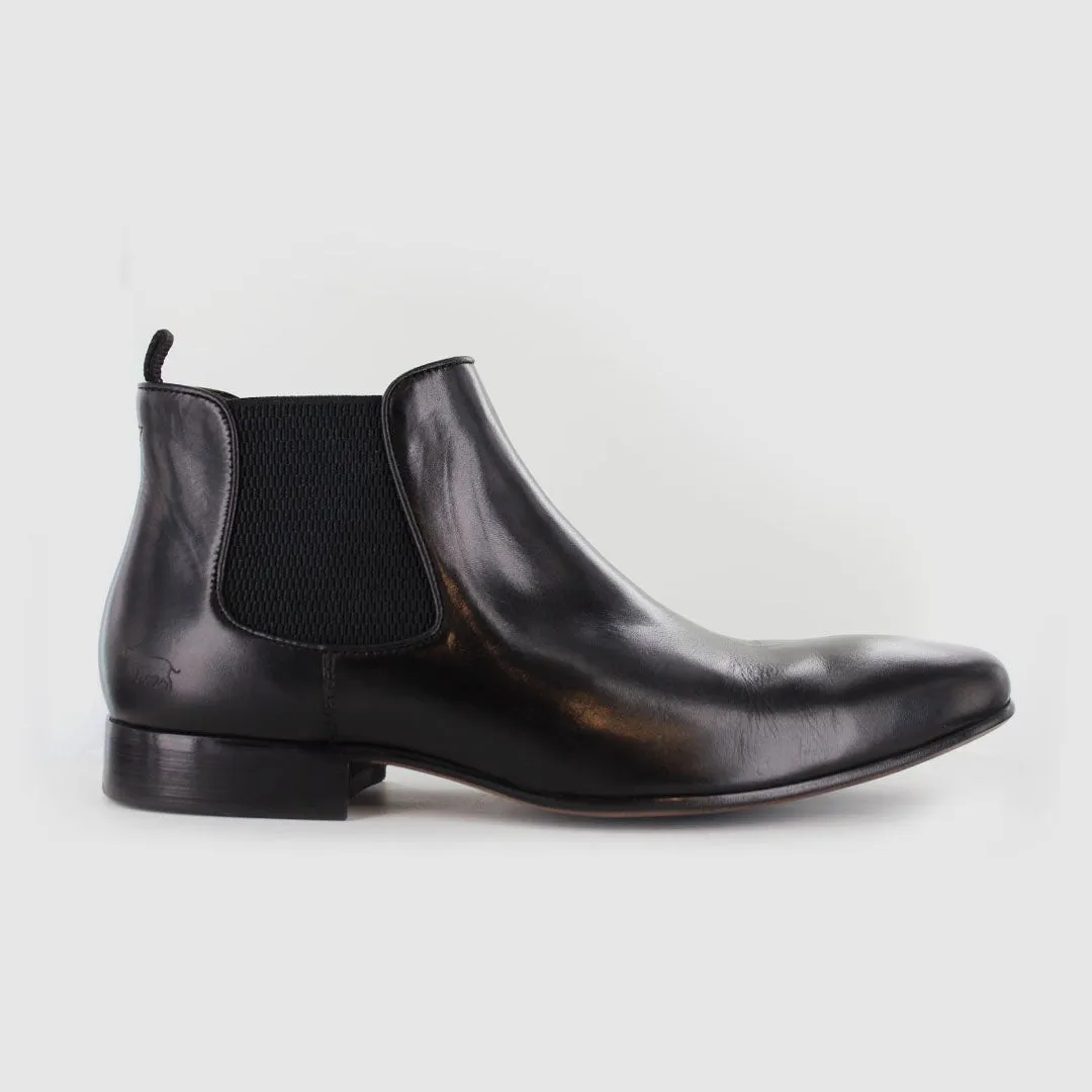 Business Elegance Ajax Chelsea Boots Black