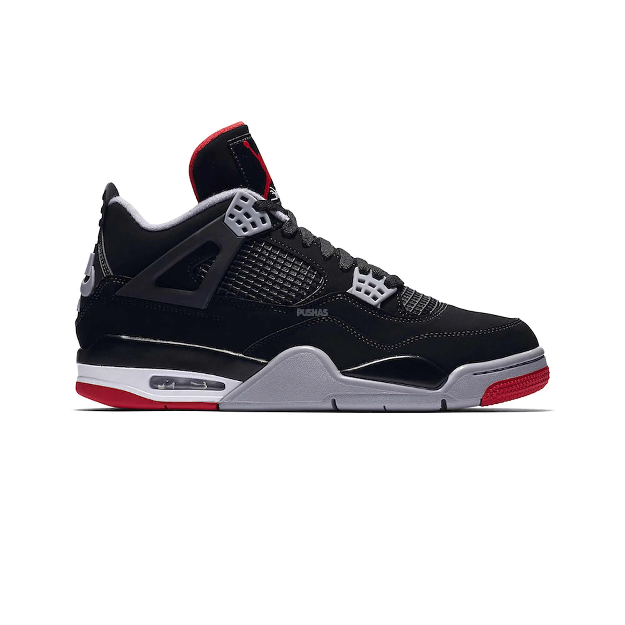 Comfort toe Air Jordan Retro 4 'Bred' (2019)