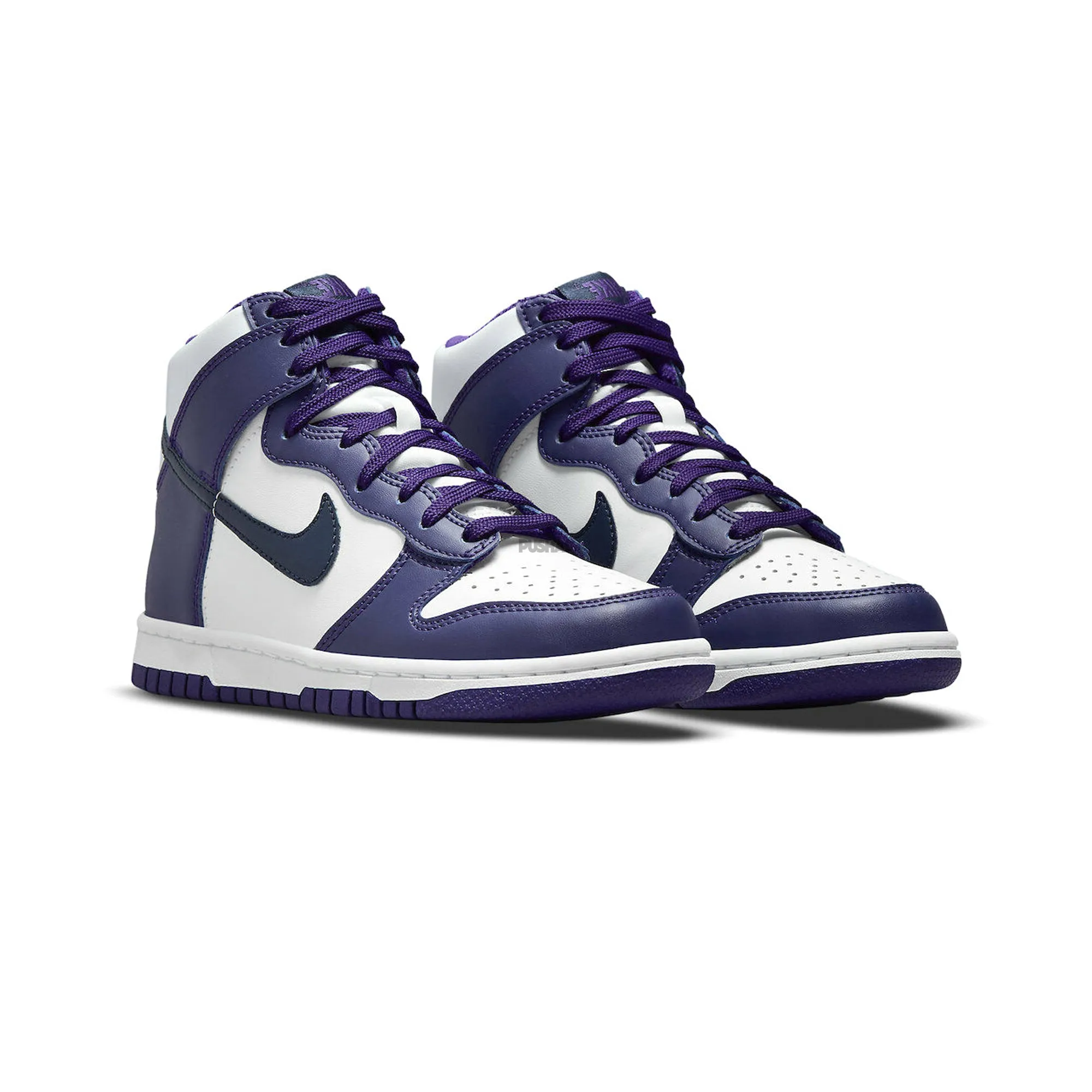 Nike Dunk High 'Electro Purple Midnight Navy' GS (2021) Soft Cushioning