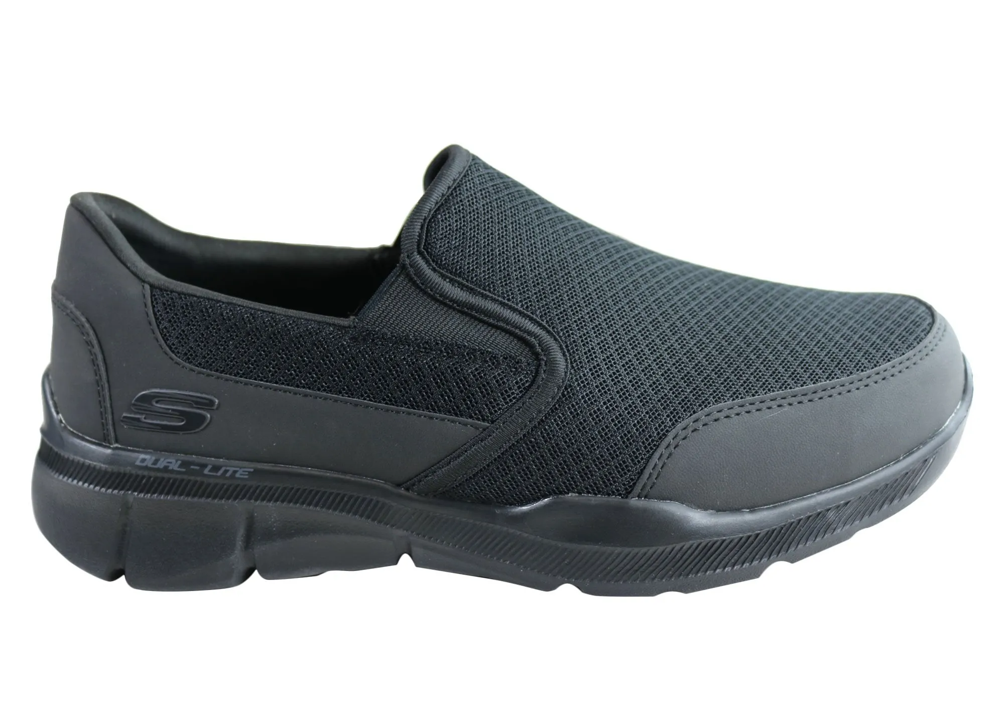 Versatile Fit Mesh Lining Skechers Mens Equalizer 3.0 Bluegate Memory Foam Shoes