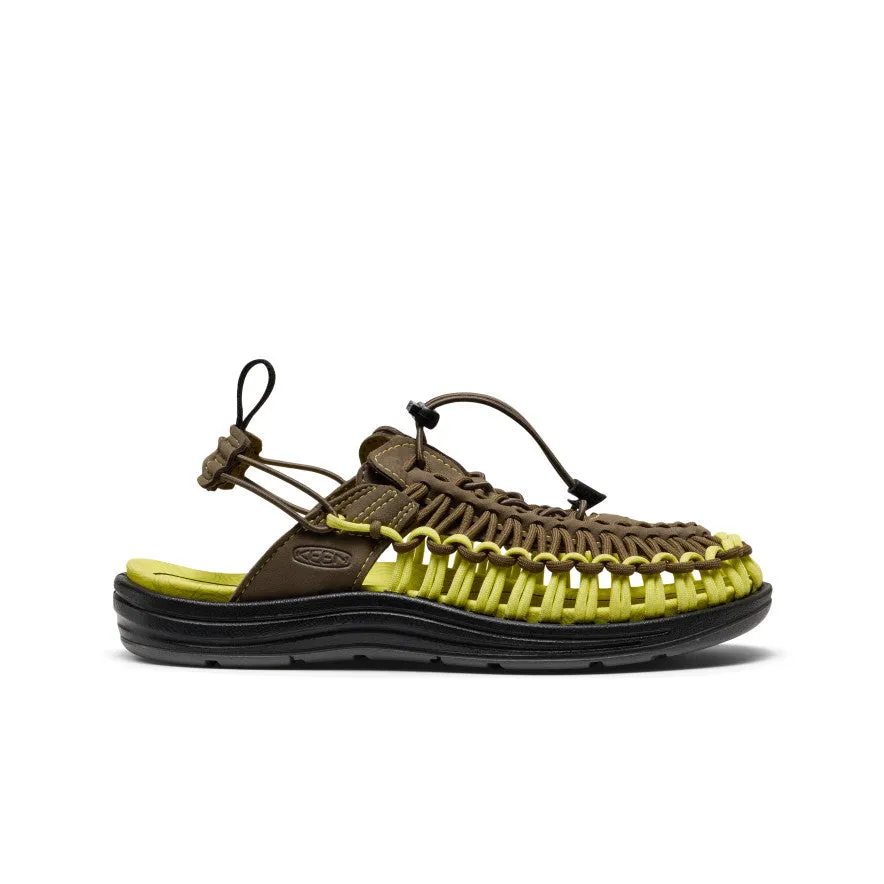 Quick Sandals Fit All Gender UNEEK II Convertible Metalwood  |  Metalwood Limeade