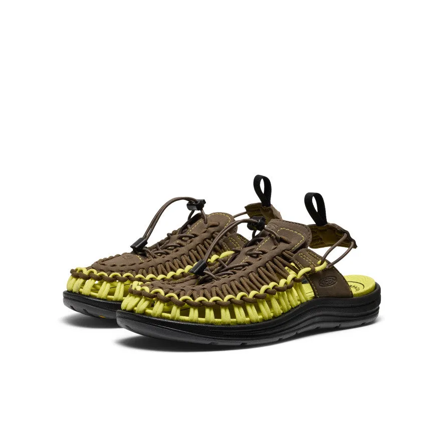 All Gender UNEEK II Convertible Metalwood  |  Metalwood Limeade Quick Comfort Slides Walking Ease