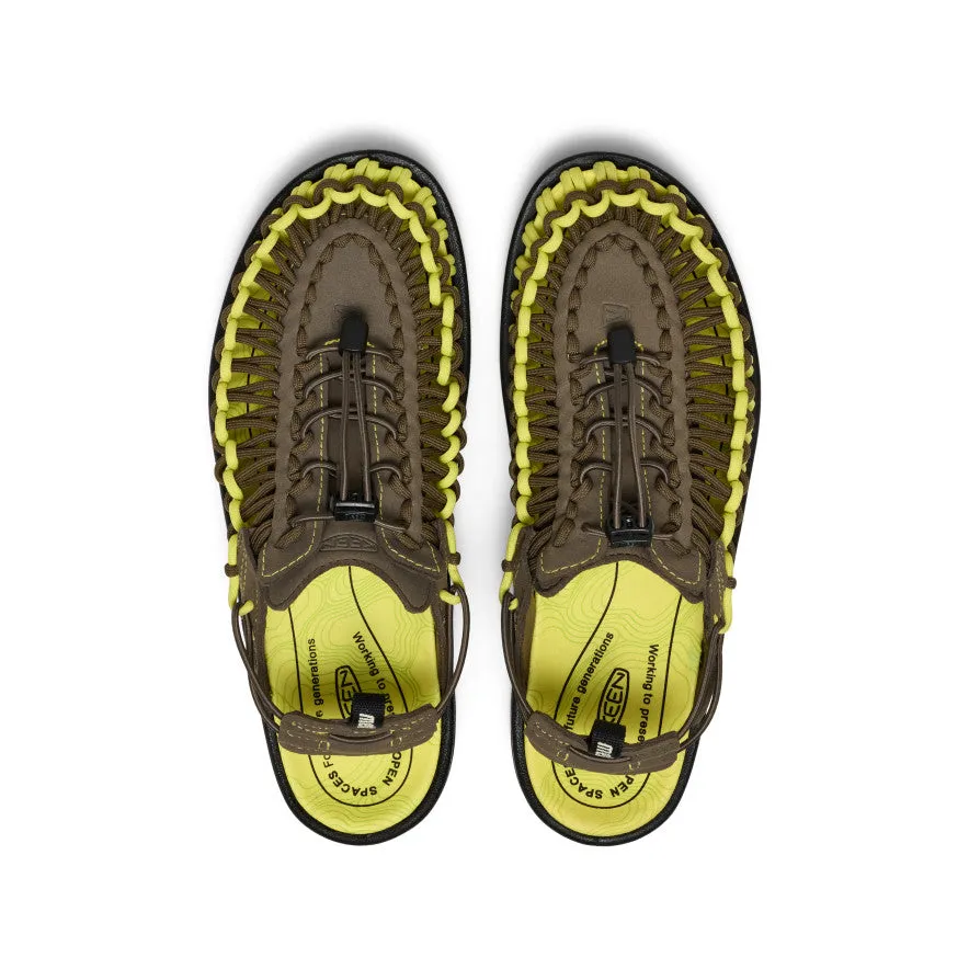 All Gender UNEEK II Convertible Metalwood  |  Metalwood Limeade Steady Steps Foot Stability