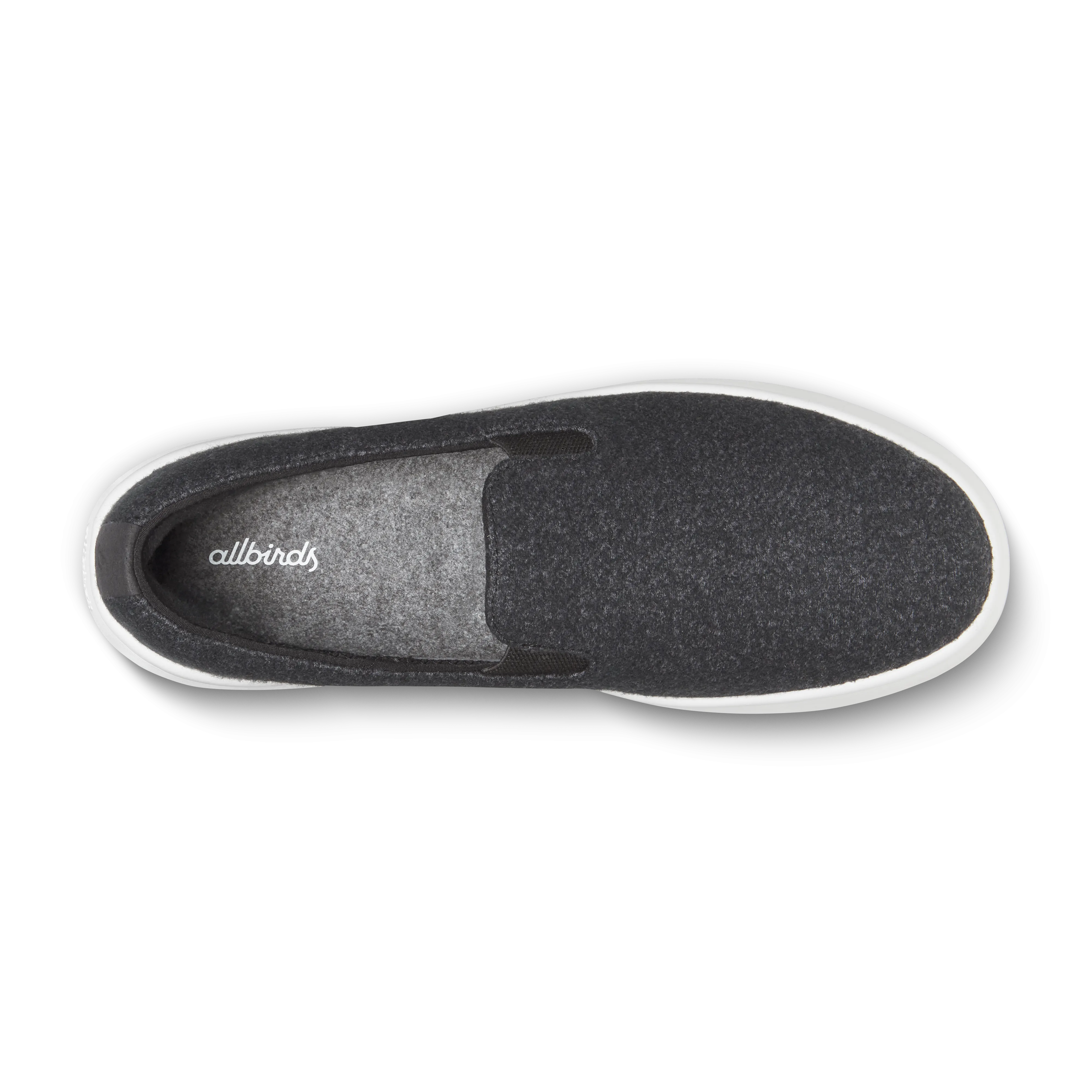 All Day Comfort Simple Travel Sandals Men's Wool Cruiser Slip On - Natural Black (Blizzard Sole)