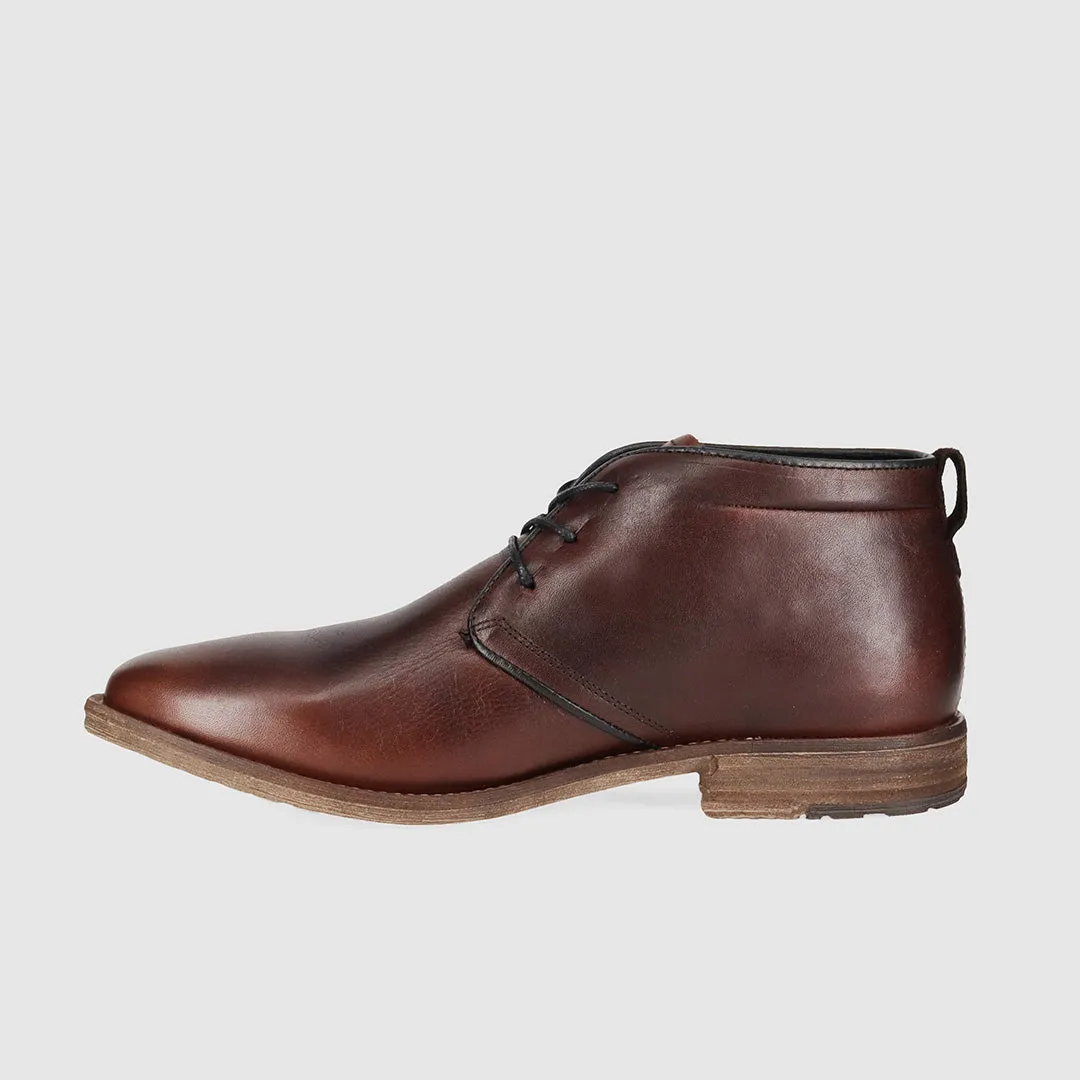 Utah Lace Up Boots Dark Brown High-Top Style High   Quality