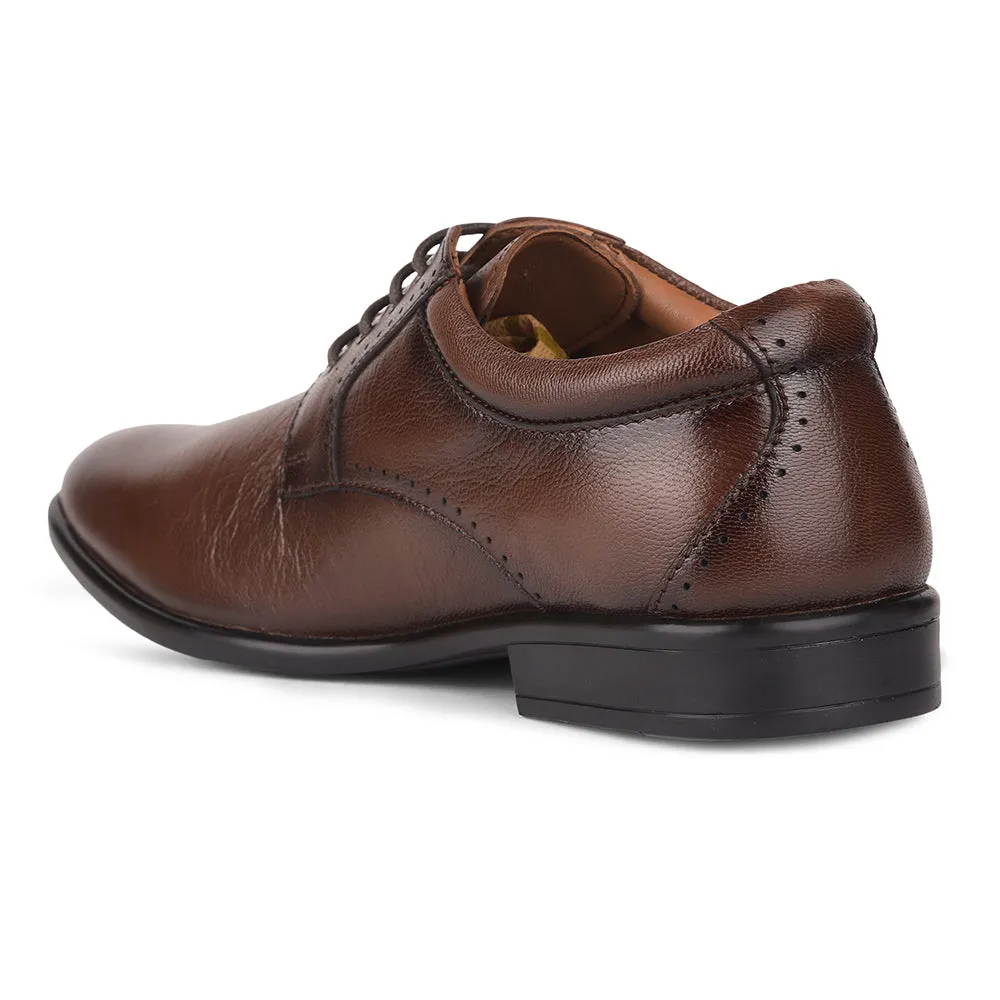 Travel Pair High Comfort Healers By Liberty UVI-22 Formal Derby For Men - Brown