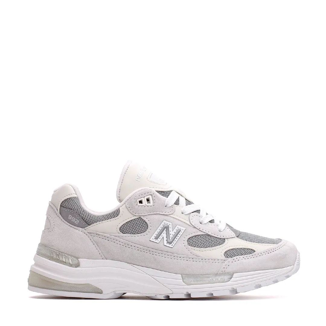 Posture aid New Balance Unisex Made in USA 992 White Reflection U992NC