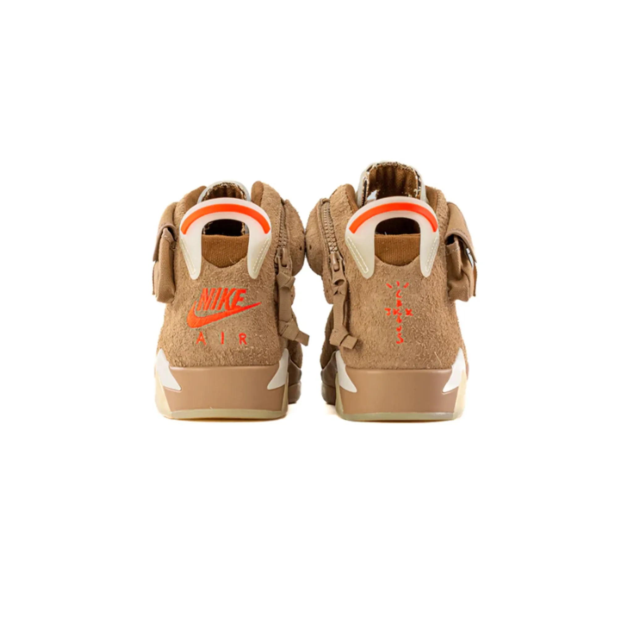 Breathable Beach Walk Fashion Edge Air Jordan 6 x Travis Scott Retro 'British Khaki' (2021)