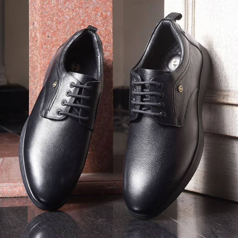 Bright tone Matte Style Healers By Liberty Mens OSL-42 Black Formal Lacing Shoes