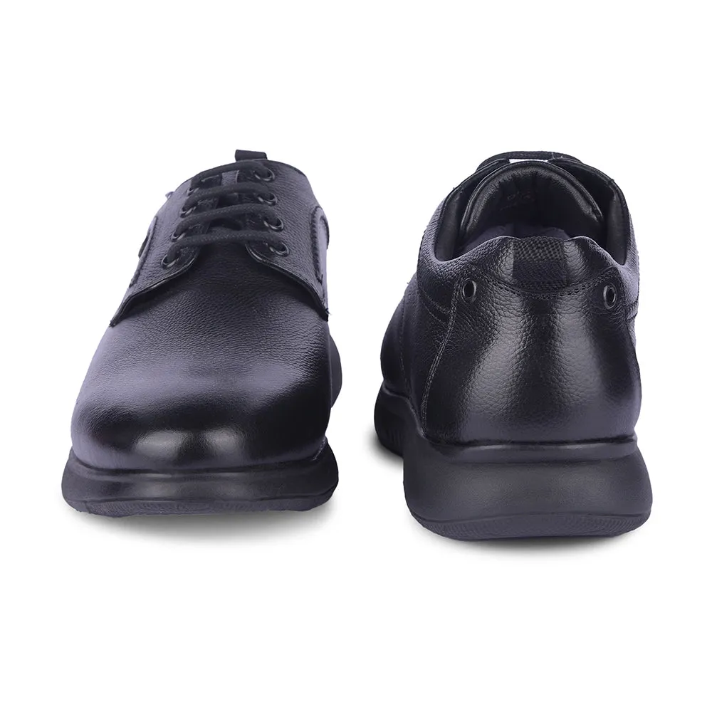Winner Step Silent Glide Healers By Liberty Mens OSL-42 Black Formal Lacing Shoes