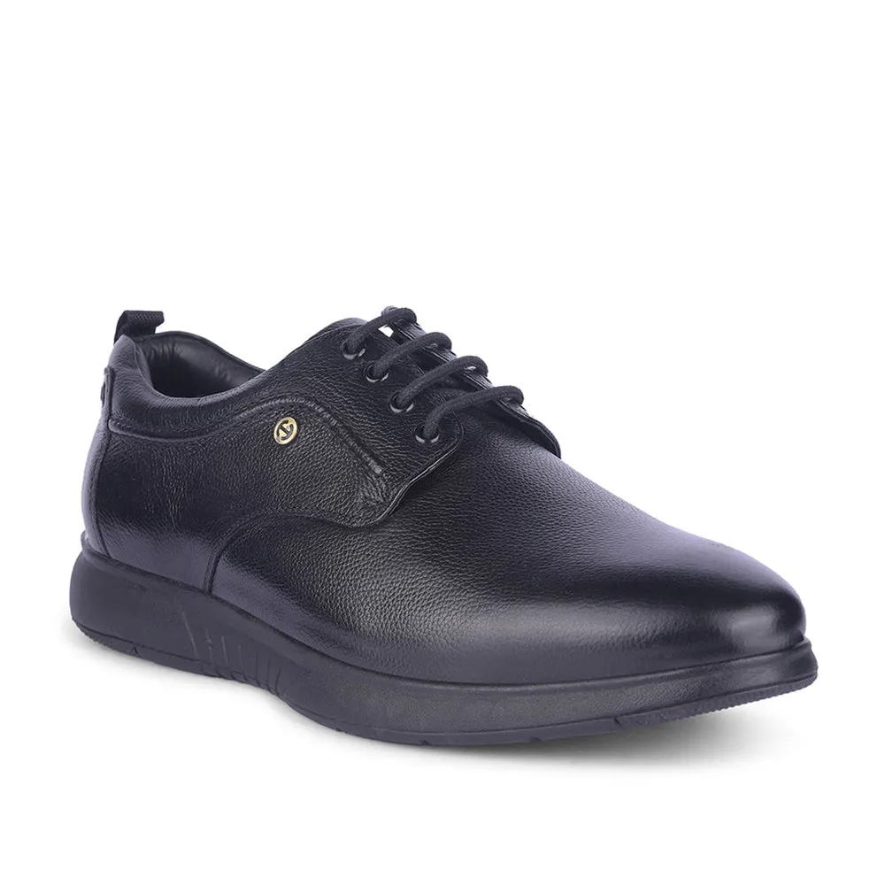 Taper Shape Good ventilation Healers By Liberty Mens OSL-42 Black Formal Lacing Shoes