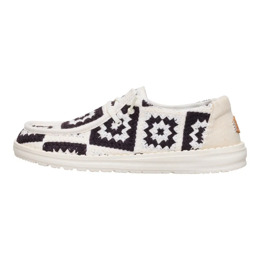 Joy Step Wendy Cottage Crochet - Black/Multi