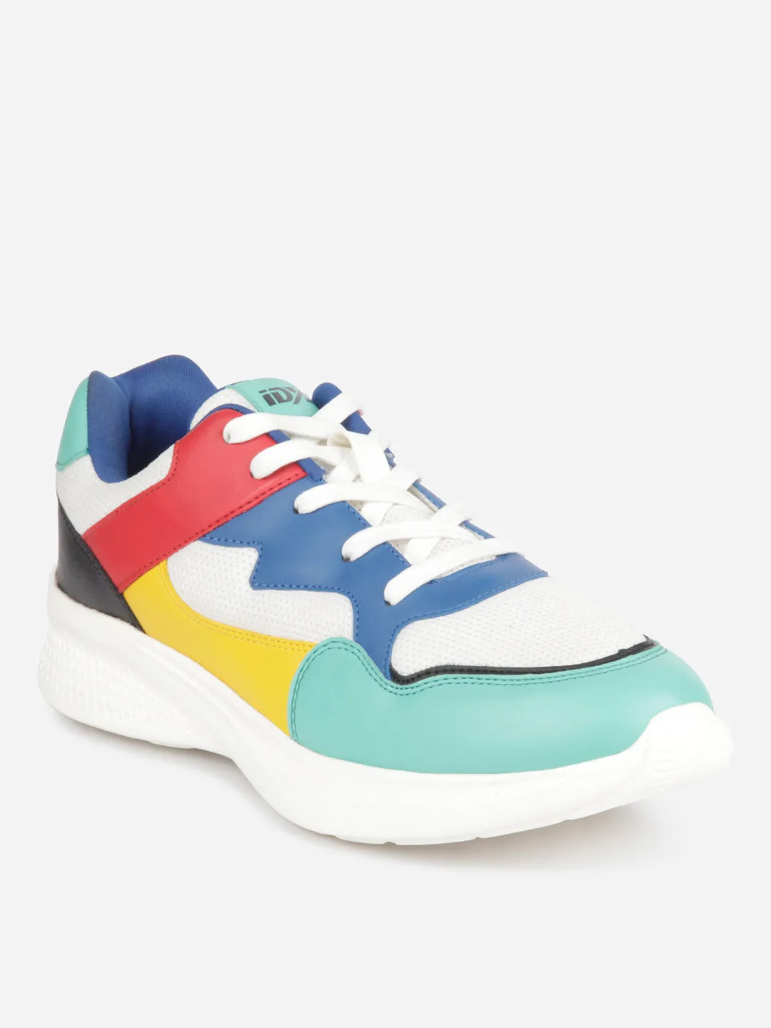 Travel Ready Men's Colourblocked Lace Up Sneakers (IX7136)
