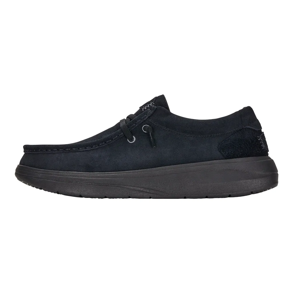 Wally Comf Suede - Black Daily Walk