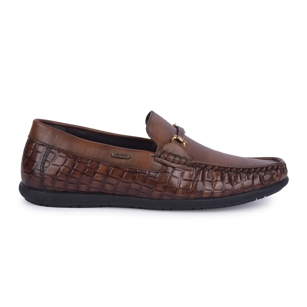 Spring step Fortune Tan Casual Non Lacing Shoes For Men OSL19 By Liberty