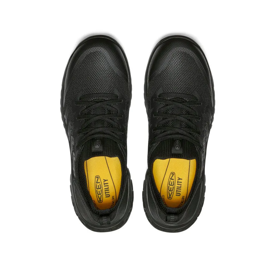 Men's Arvada Shift Work Sneaker (Carbon Toe)  |  Black/Black Closed Toe Design