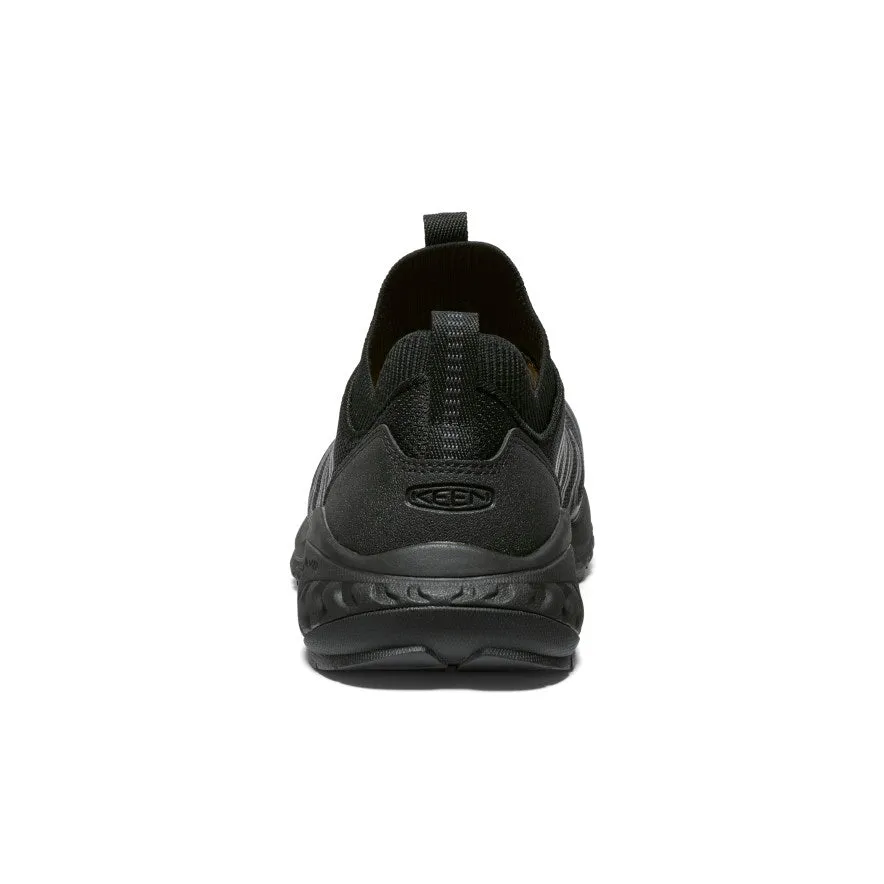Men's Arvada Shift Work Sneaker (Carbon Toe)  |  Black/Black Comfort Cushion Easygoing Style