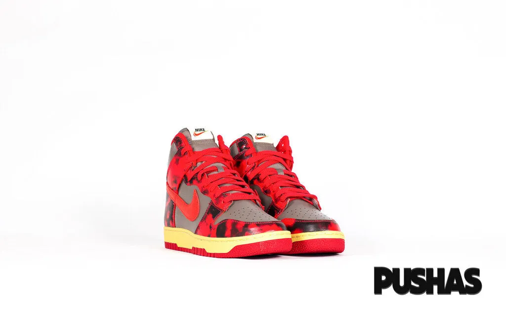 Dunk High 1985 'Red Acid Wash' Club Night Cosmic Glow