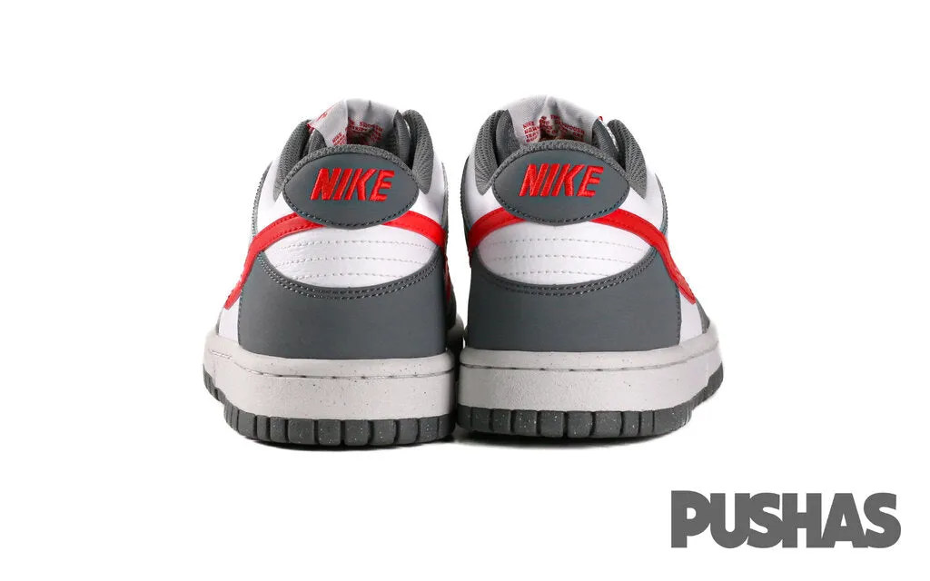 Dunk Low Next Nature 'Smoke Grey Light Crimson' GS (2022) Clear Glow Desert Run