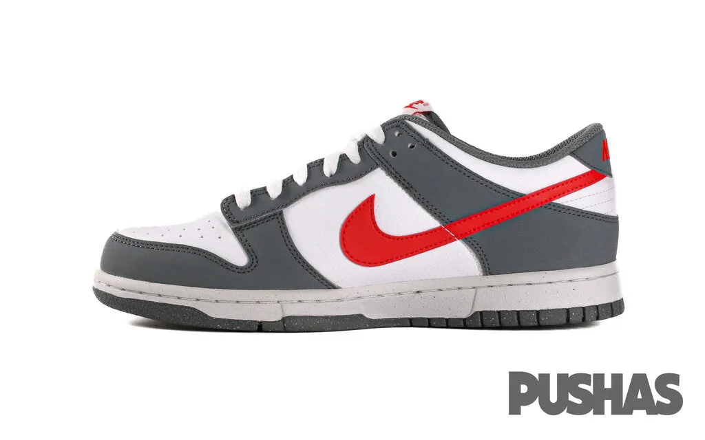 Silver Shine Dunk Low Next Nature 'Smoke Grey Light Crimson' GS (2022)
