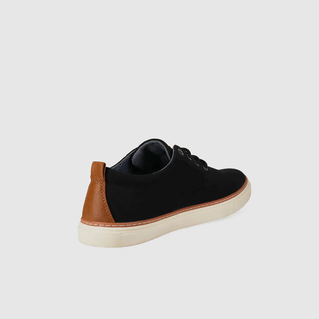Brad Casual Shoes Black Biomechanical Alignment Tech Tensile Fiber Upper Dual Density Insole