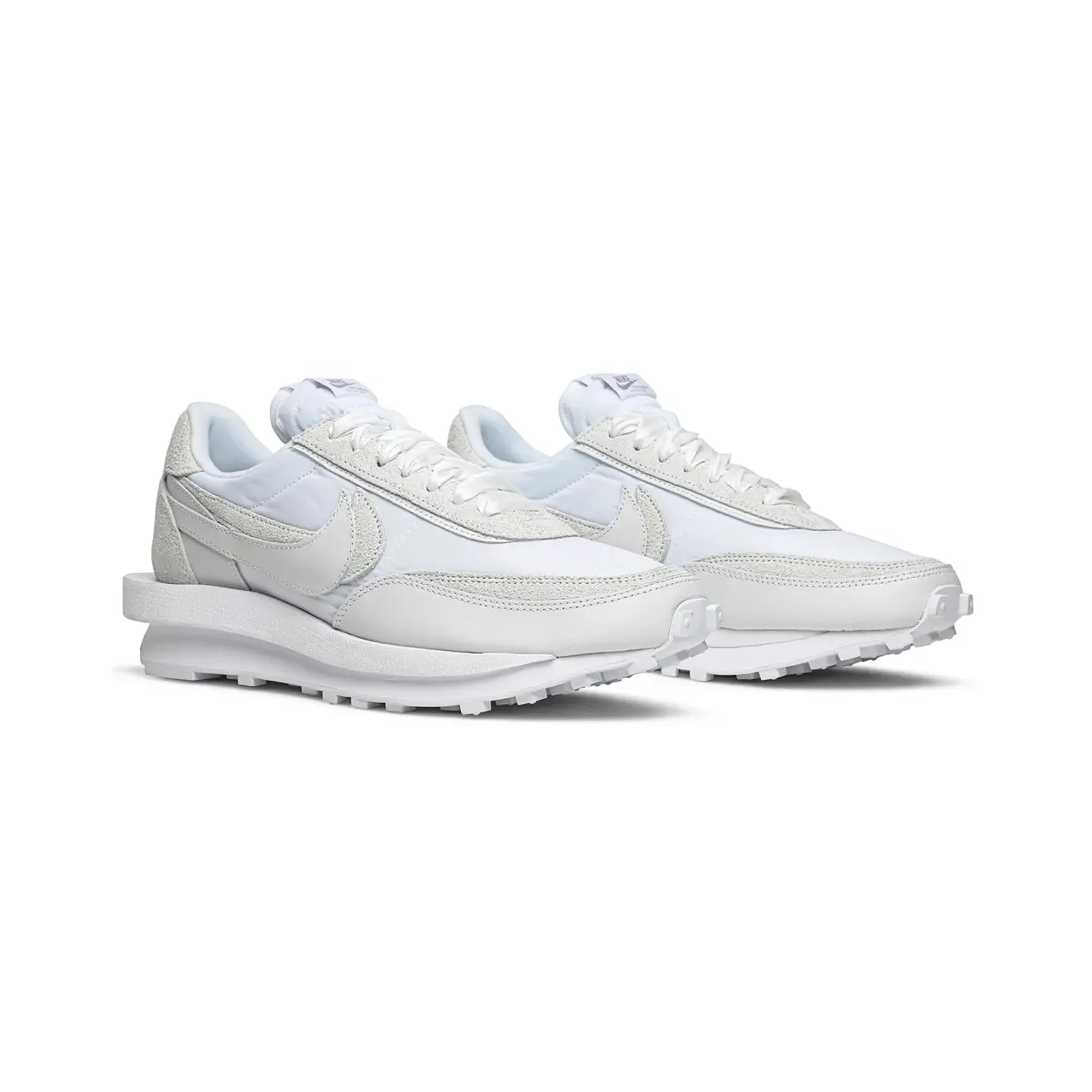 Nike LD Waffle x Sacai 'White Nylon' Hill Walk Comfort Platform