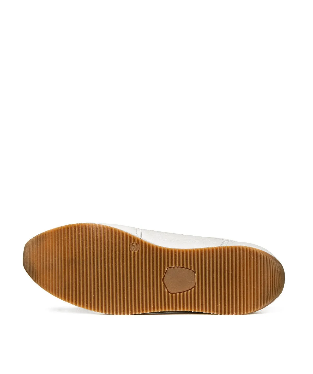 Sneakers CAMERON Grain Blanc Padded Ankle Support