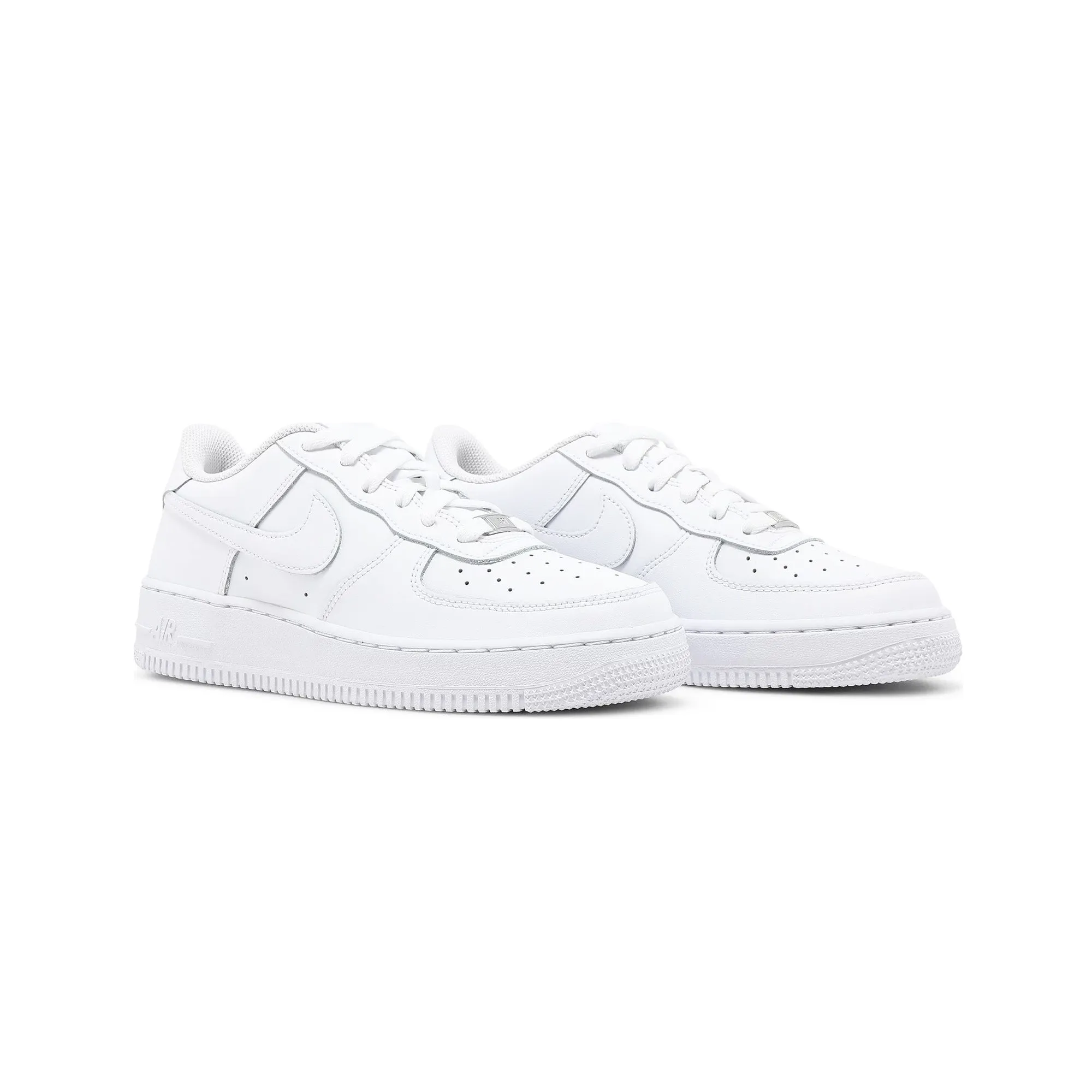 Air Force 1 Low '07 'Triple White' GS Flexibility Feature Supportive Core Weekend Warriors
