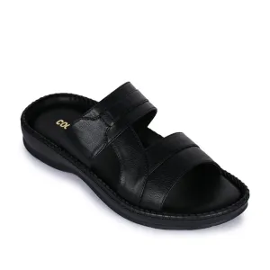 New Drop Coolers Casual (Black) Slippers For Men K2-01 By Liberty
