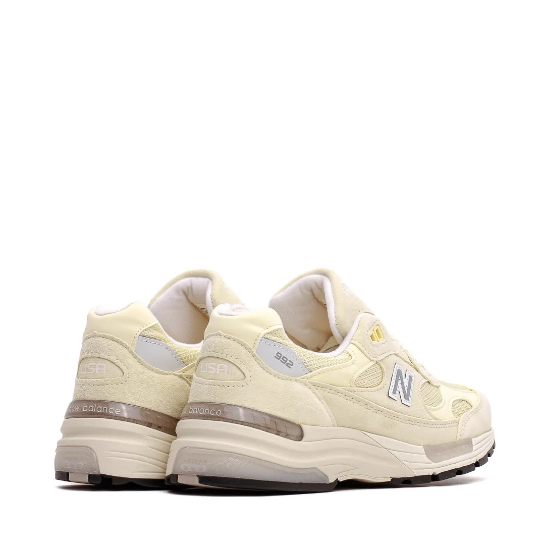 Stable Core Best Seller New Balance Unisex Made in USA 992 Calcium U992MC