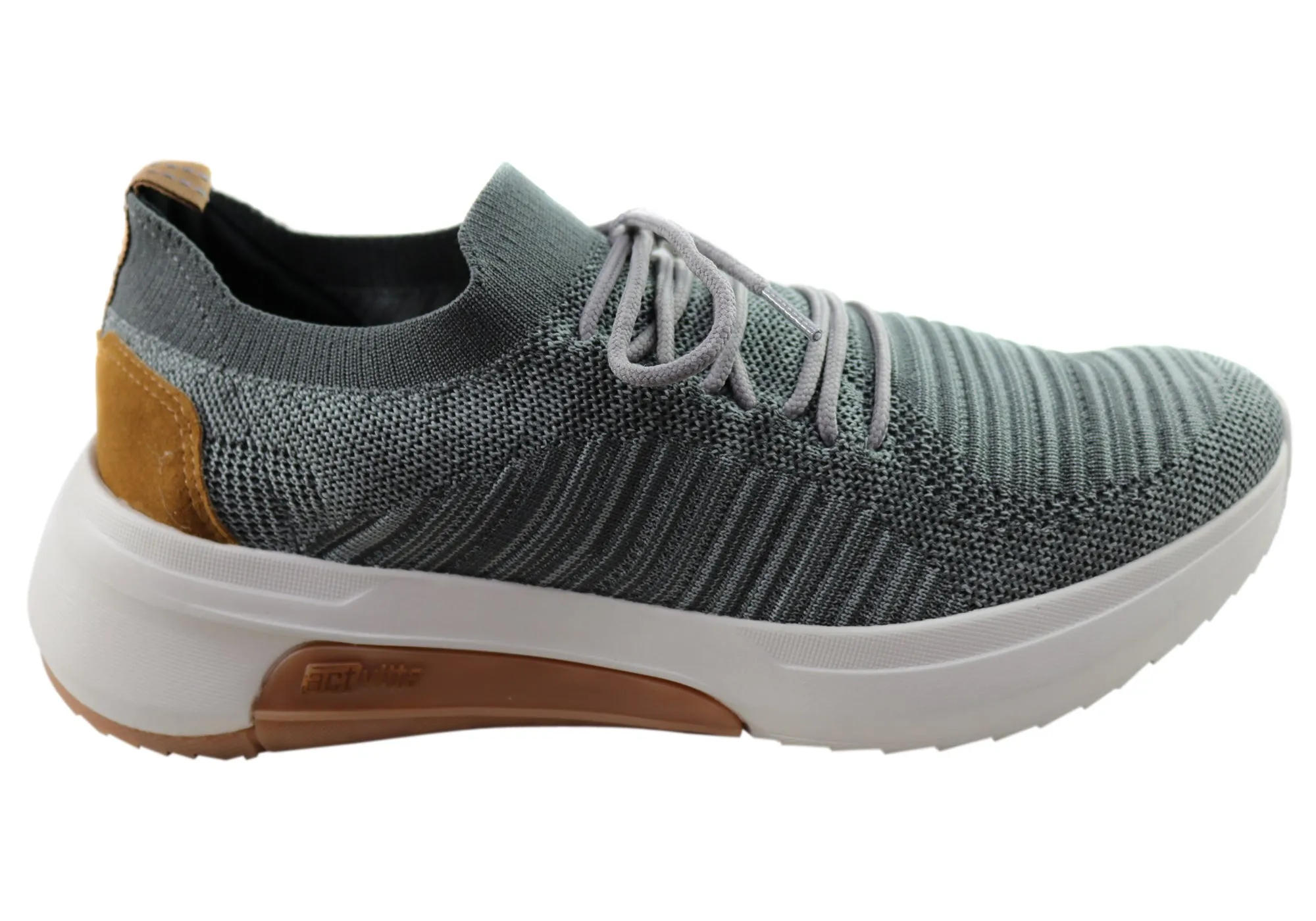 Actvitta Domain Mens Comfortable Cushioned Active Shoes Made In Brazil Moist Dry Anti Slip