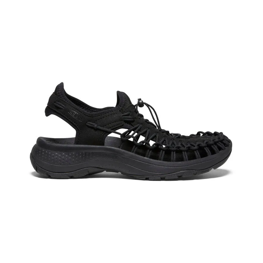 Relax Slip Shoes Soft Lining Women's UNEEK Astoria  |  Black/Black