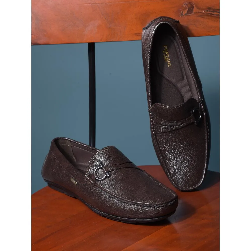Classic Luxury Fortune By Liberty Mens SME-2E Brown Formal Loafers