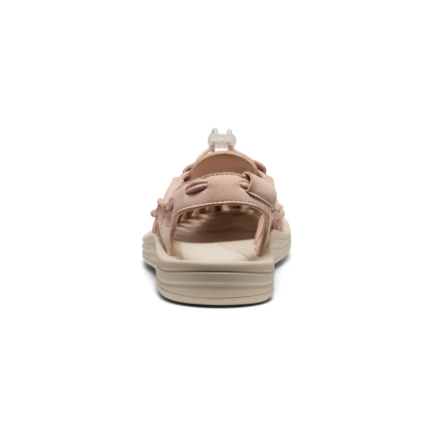 Beach Vibe Lace Up Design Women's UNEEK Sneaker  |  Cameo Rose